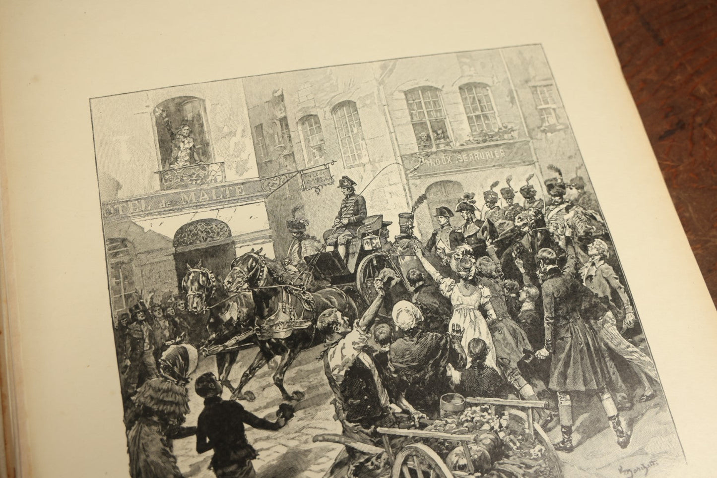 Lot 085 - Antique Craft Grade Paris, France Books, Late 19th Century, "Paris From The Earliest Period To The Present Day," Japan Edition, Profusely Illustrated