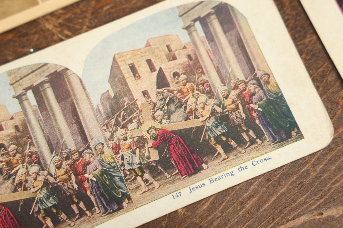 Lot 101 - Grouping Of Thirteen Antique Religious Stereo Cards, By F.G. Weller And Others, Late 19th Century