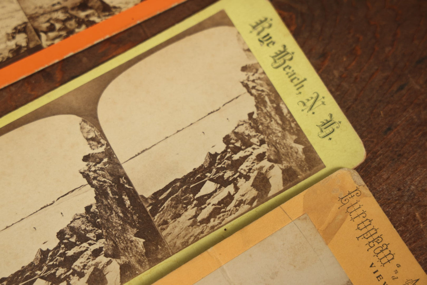 Lot 103 - Grouping Of 24+ Antique Landscape Stereo Cards, Showing Foliage, Rock Formations, Mountains, And More