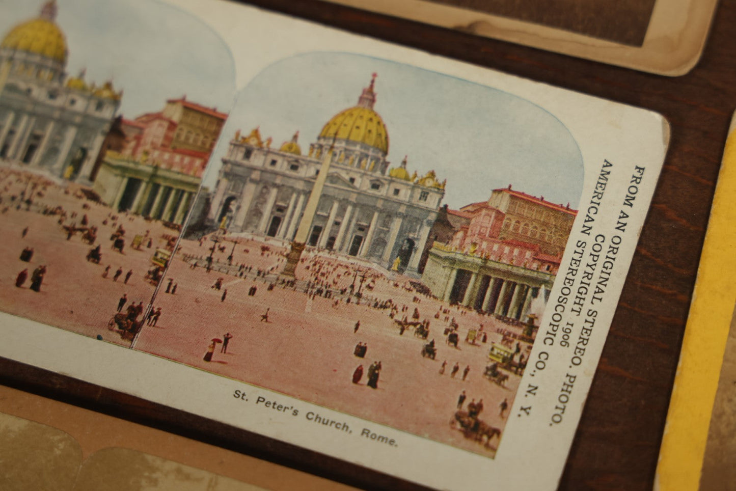 Lot 104 - Grouping Of 40+ Antique Landmark And Travel Stereo Cards, Many Showing Castles, Artwork, Architecture, And More