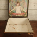 Lot 002 - Antique "The Fairy Christmas Box" Fairbanks Fairy Soap Finger Jointed Wooden Box With Original Lithograph Interior, Copyright 1898, G.H. Buek & Co. Lithographers