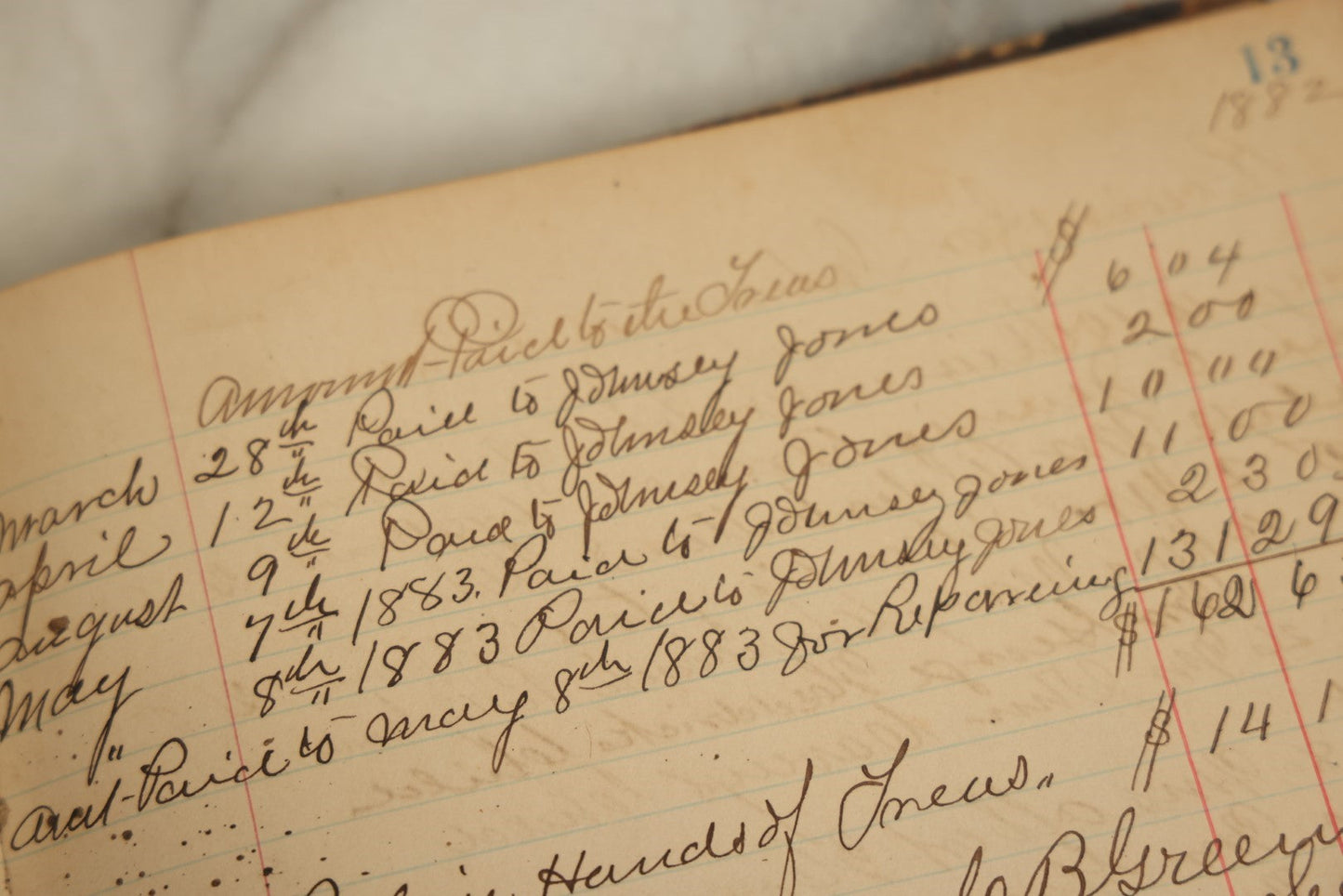 Lot 010 - Important 19th Century Ledger Cataloguing Interments In A Burial Ground For Union Veterans Of The Civil War, Circa 1880s