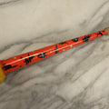 Lot 012 - Antique Halloween Blow Horn Noise Maker With Devil Head, Witch, Black Cat, Black Moon, And More, By Kirchhof, Newark, New Jersey, Made In U.S.A.