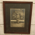 Lot 029 - Early 20th Century Framed Photograph Of An Unidentified Man Of Asian Heritage In Period Dress, Framed By Pinkham & Smith, Boston