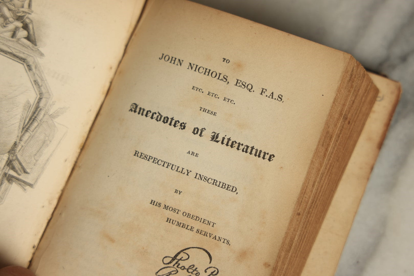 Lot 079 - "The Percy Anecdotes" Antique Book By Sholto And Renben Percy, Brothers Of The Benedictine Monastery, Volume VI, Science And Literature