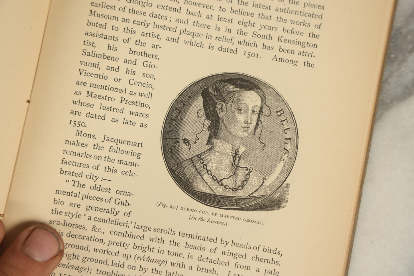 Lot 082 - "Artwork In Earthenware, Illustrated Handbooks Of Practical Art" Antique Book By Henry B. Wheatley And Philip H. Delamotte, Published 1882, Illustrated Reference Guide