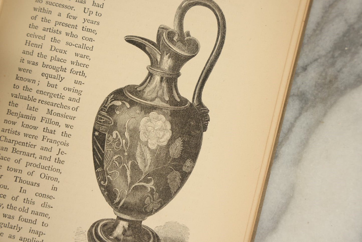 Lot 082 - "Artwork In Earthenware, Illustrated Handbooks Of Practical Art" Antique Book By Henry B. Wheatley And Philip H. Delamotte, Published 1882, Illustrated Reference Guide