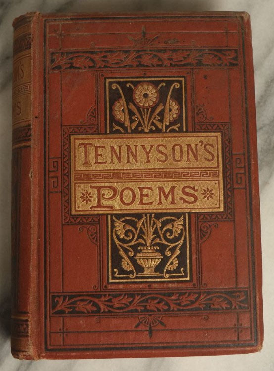 Lot 084 - "The Poetical Works Of Alfred Tennyson" Antique Book, Published By T.Y. Crowell, New York, Illustrated