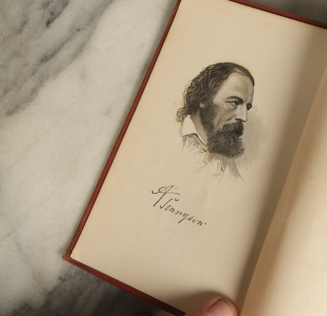 Lot 084 - "The Poetical Works Of Alfred Tennyson" Antique Book, Published By T.Y. Crowell, New York, Illustrated