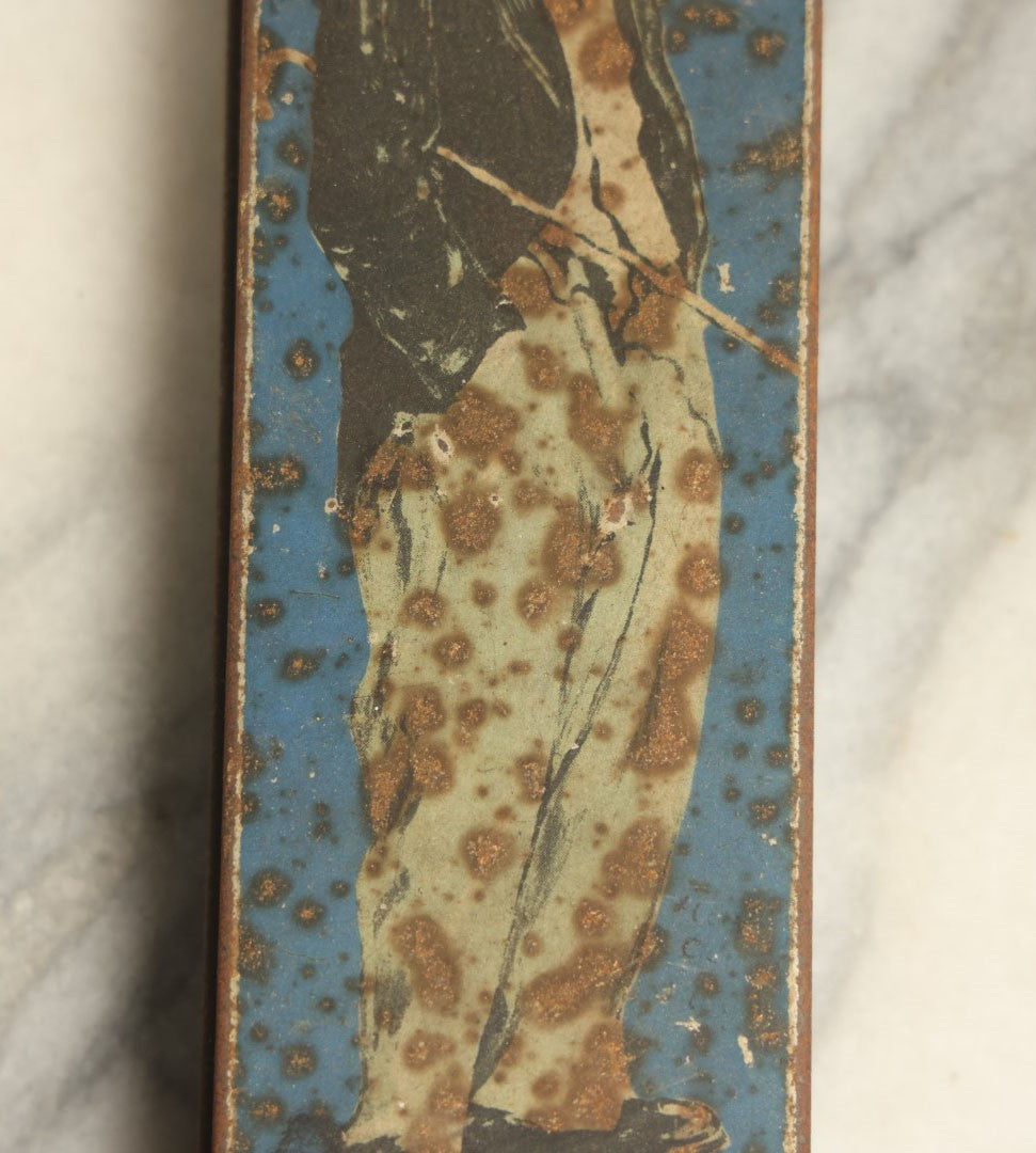 Lot 089 - Single Antique Advertising Tin, Charlie Chaplin Pencil Box, Beautebox By Canco