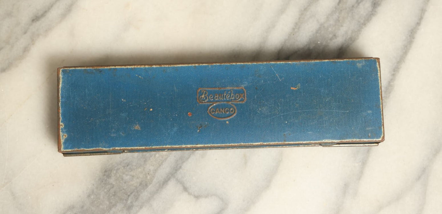 Lot 089 - Single Antique Advertising Tin, Charlie Chaplin Pencil Box, Beautebox By Canco