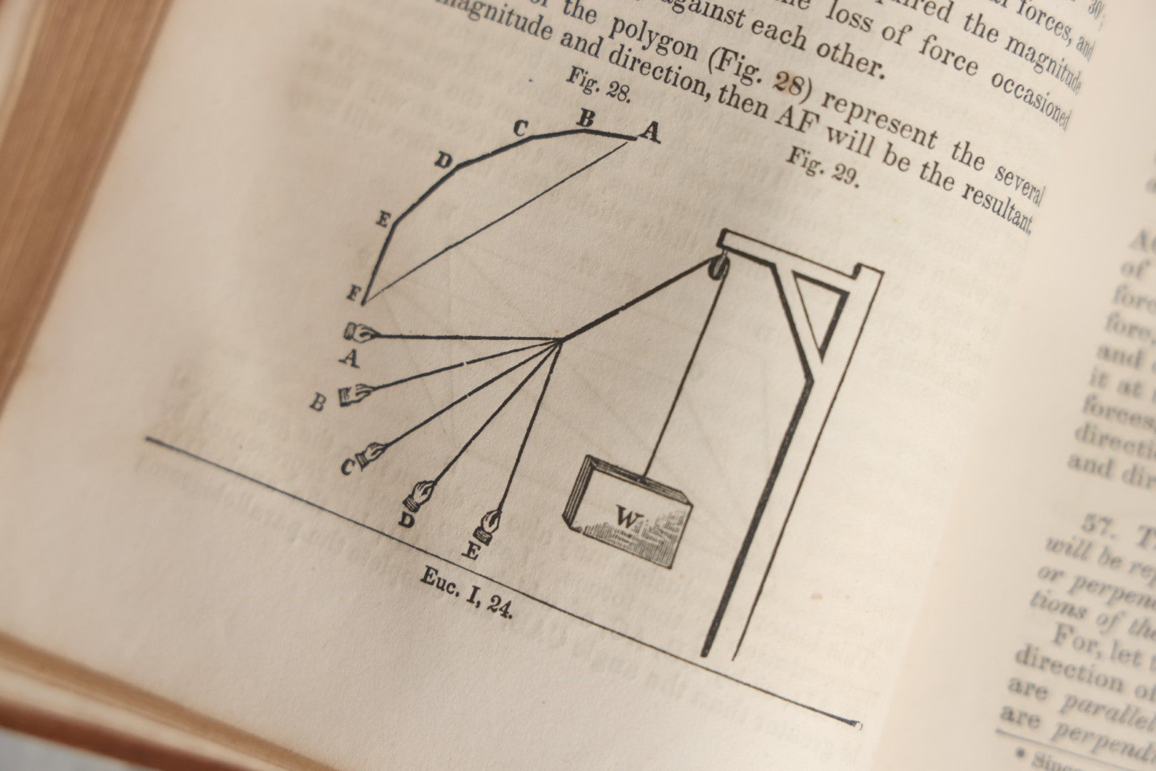 Lot 030 - "An Introduction To Natural Philosophy" Antique Book By Dennison Olmsted, For Yale College, Published 1848 By Collins & Brothers, New York, Illustrated