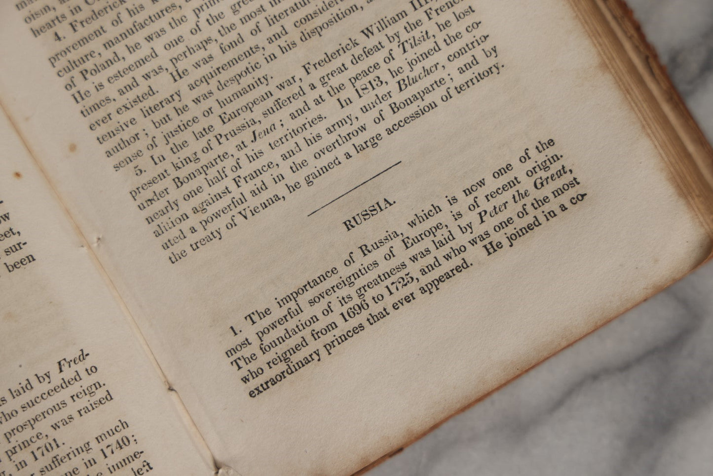 Lot 031 - "Elements Of History, Ancient And Modern, With A Chart And Tables Of History" Antique Book By J.E. Worcester, Published 1845 By William J. Reynolds, Boston, With Hand Colored Chart