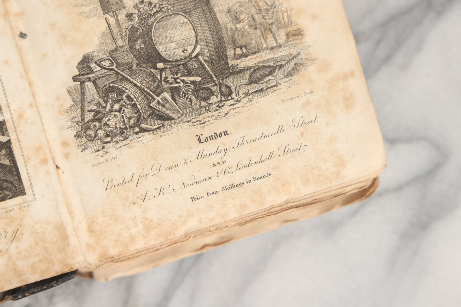 Lot 033 - "Modern Domestic Cookery And Useful Receipt Book Adapted To Families In The Middling And Genteel Ranks Of Life" Early Antique Cook Book By Elizabeth Hammond, Published 1824, London, With Illustrations