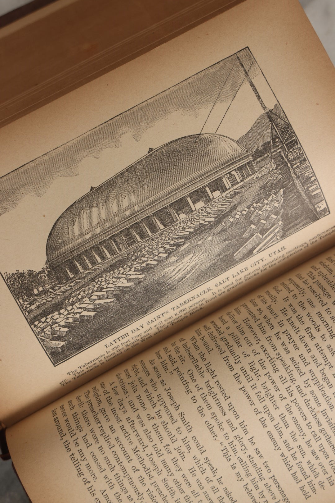 Lot 036 - "What The World Believes; From The Earliest Pagan Times To The Present" Antique Book On Religion Of The World, Illustrated, Copyright 1888 By Gay Brothers & Co.