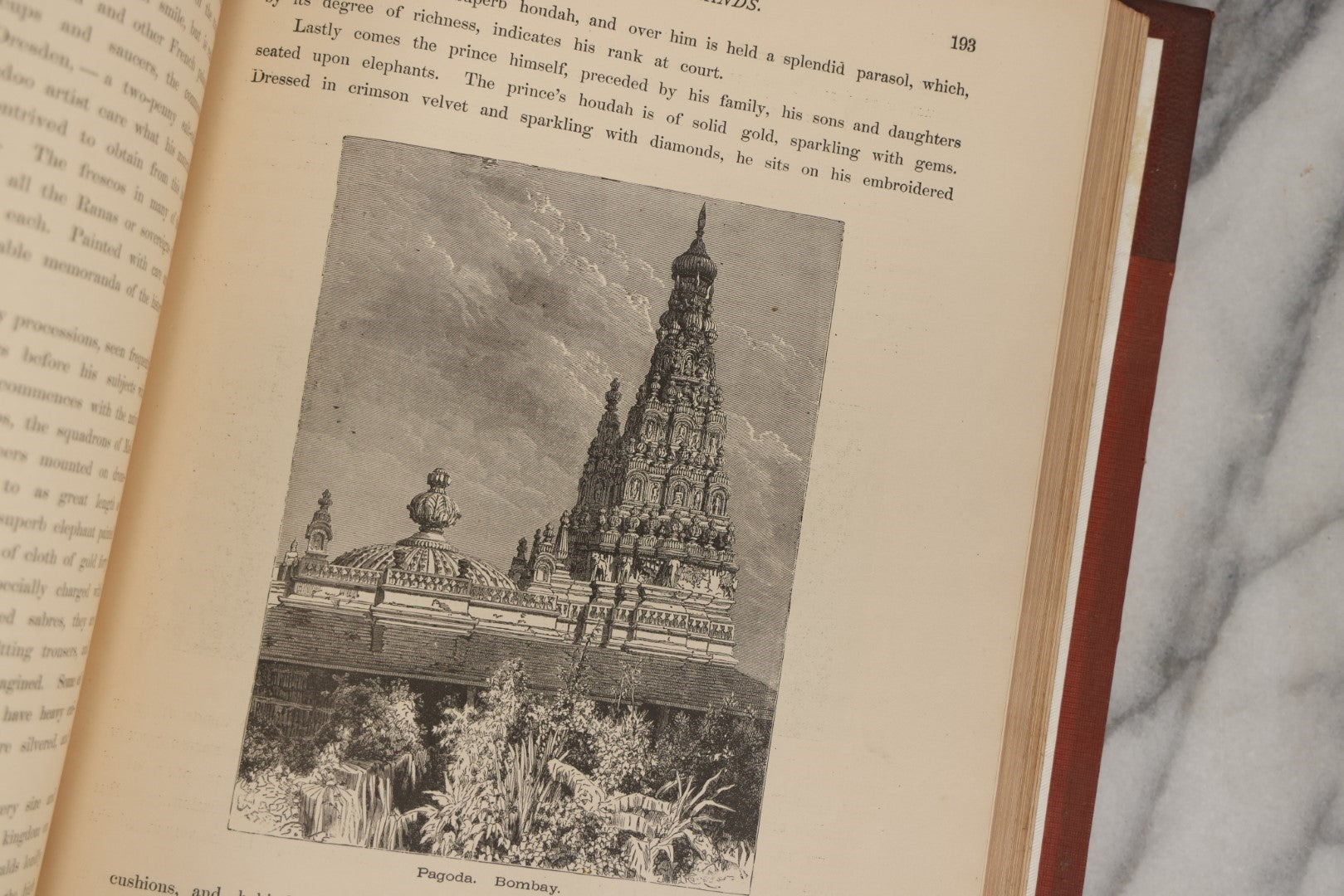 Lot 037 - "Voyages And Travels Or Scenes In Many Lands" Volumes Ii And Iii, Illustrated, Copyright 1887 By E.W. Walker & Co.