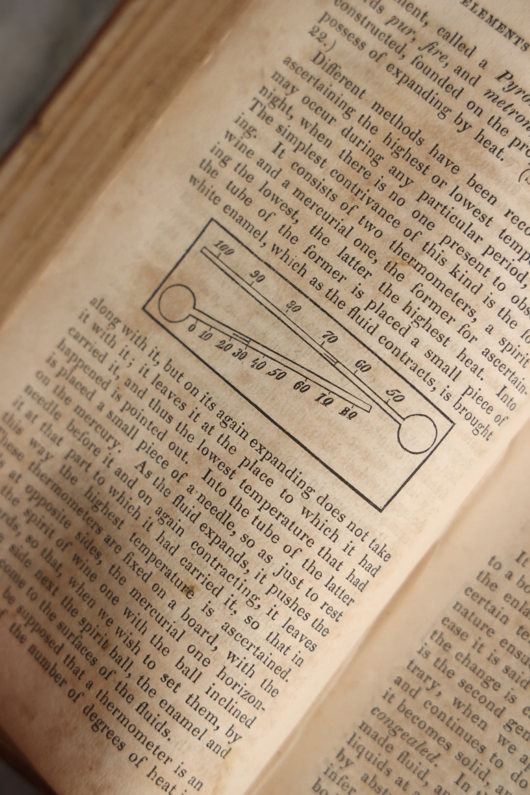 Lot 053 - "Elements Of Chemistry" By Andrew Fyfe And John W Webster, Early Antique Chemistry Book, Illustrated, Published 1827 By Richardson And Lord, Boston