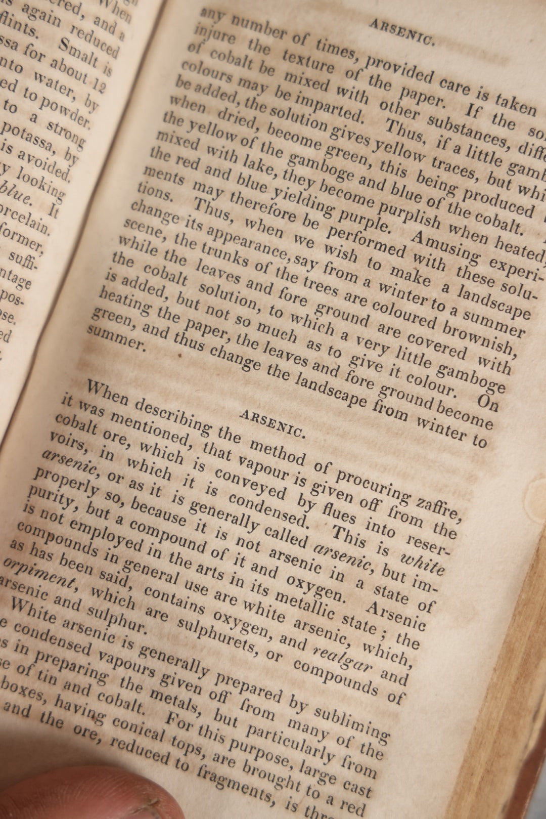 Lot 053 - "Elements Of Chemistry" By Andrew Fyfe And John W Webster, Early Antique Chemistry Book, Illustrated, Published 1827 By Richardson And Lord, Boston