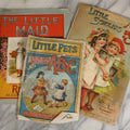 Lot 057 - Grouping Of Three Antique Illustrated Children's Paperback Books, "The Little Maid," "Little Pets Linen A.B.C." And "Little Scholars A.B.C."