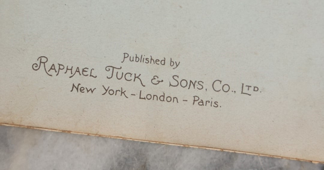 Lot 057 - Grouping Of Three Antique Illustrated Children's Paperback Books, "The Little Maid," "Little Pets Linen A.B.C." And "Little Scholars A.B.C."