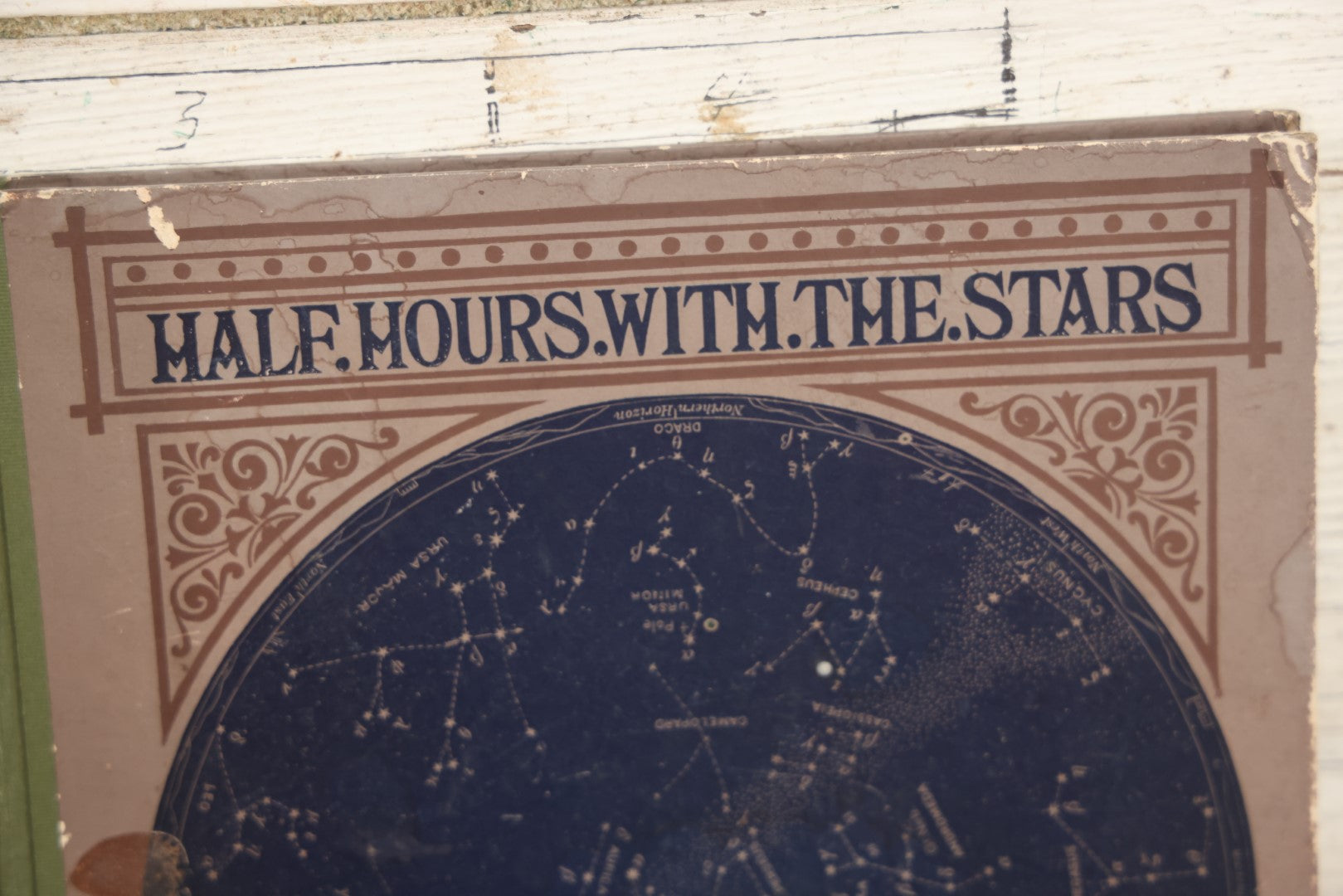 Lot 003 - "Half Hours With The Stars" Antique Astronomy And Constellation Book By R.A. Proctor, Published By G.P. Putnam's Sons, The Knickerbocker Press, 1887