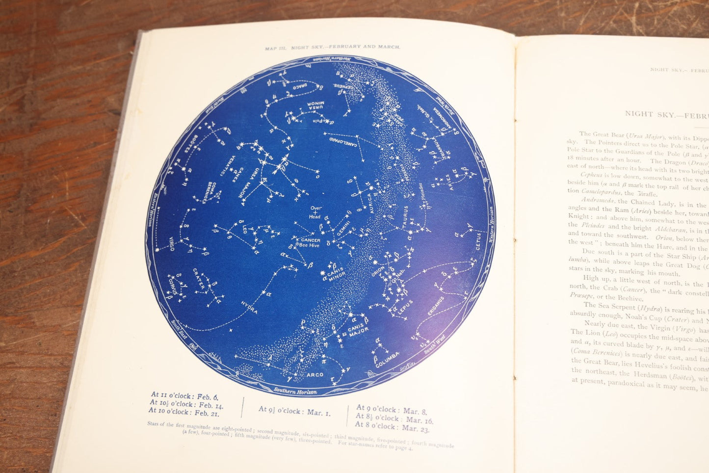 Lot 003 - "Half Hours With The Stars" Antique Astronomy And Constellation Book By R.A. Proctor, Published By G.P. Putnam's Sons, The Knickerbocker Press, 1887