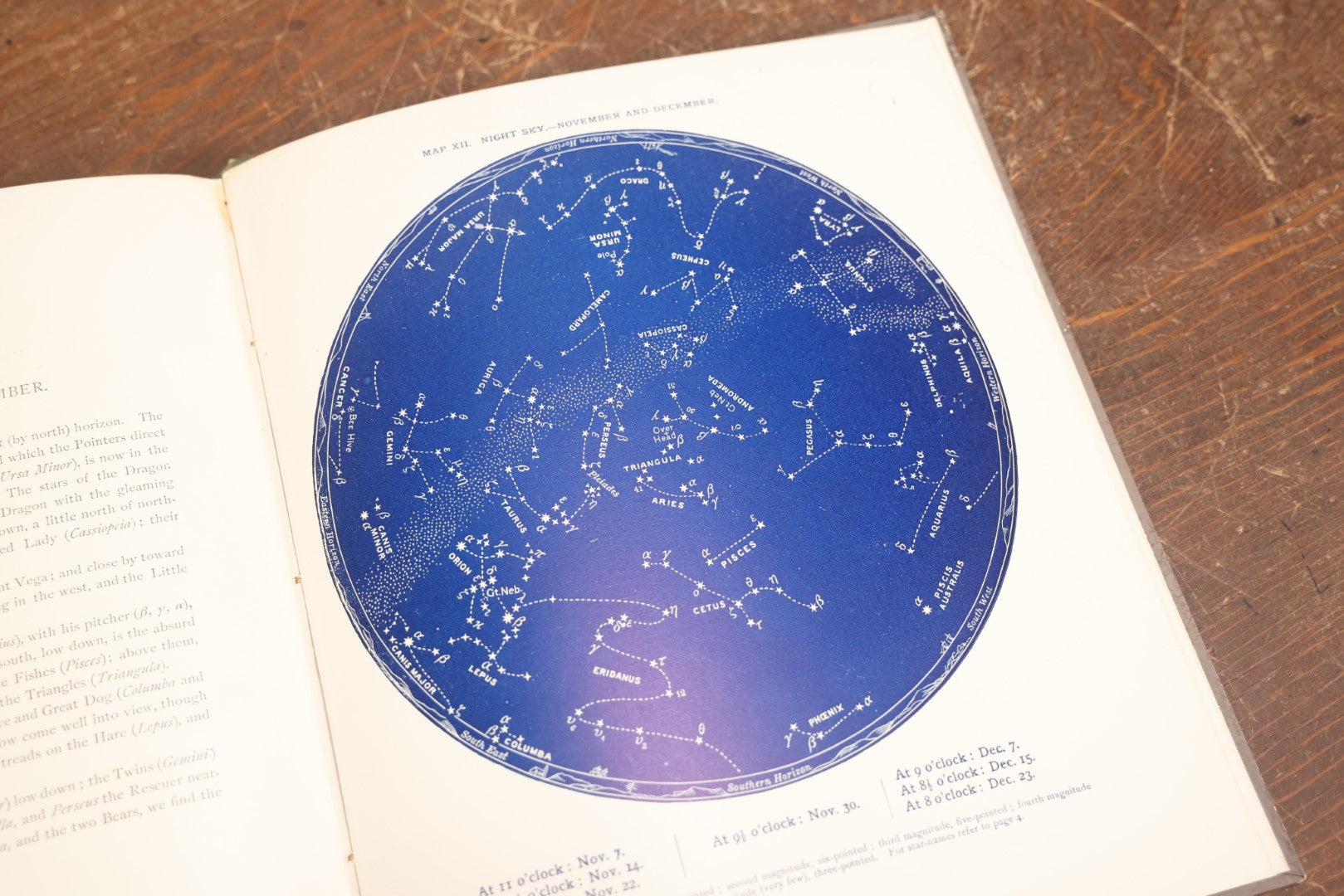 Lot 003 - "Half Hours With The Stars" Antique Astronomy And Constellation Book By R.A. Proctor, Published By G.P. Putnam's Sons, The Knickerbocker Press, 1887