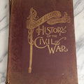 Lot 053 - "Frank Leslie's Illustrated History Of The Civil War" Antique Book, Published By Mrs. Frank Leslie Publishers, 1895, Note Heavy Binding Wear, Loose And Damaged Pages