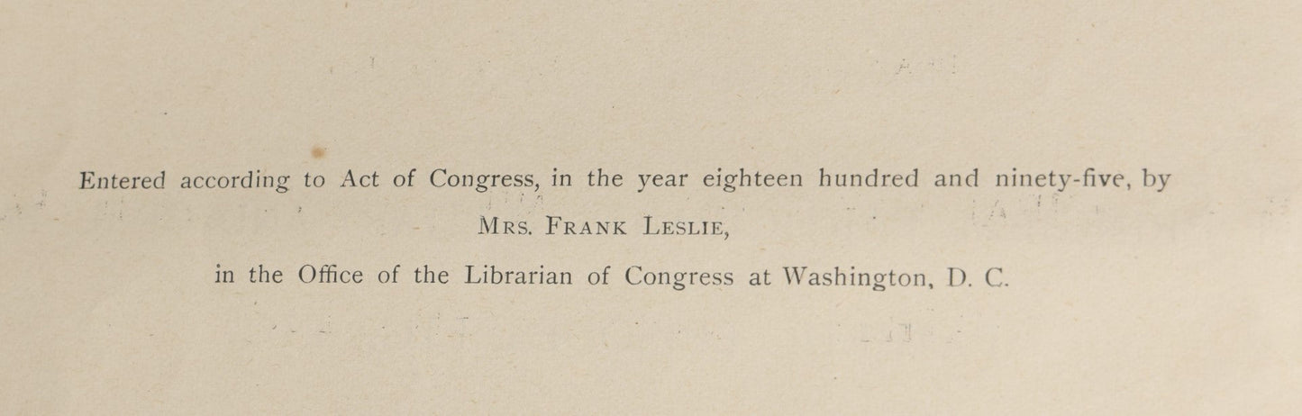 Lot 053 - "Frank Leslie's Illustrated History Of The Civil War" Antique Book, Published By Mrs. Frank Leslie Publishers, 1895, Note Heavy Binding Wear, Loose And Damaged Pages