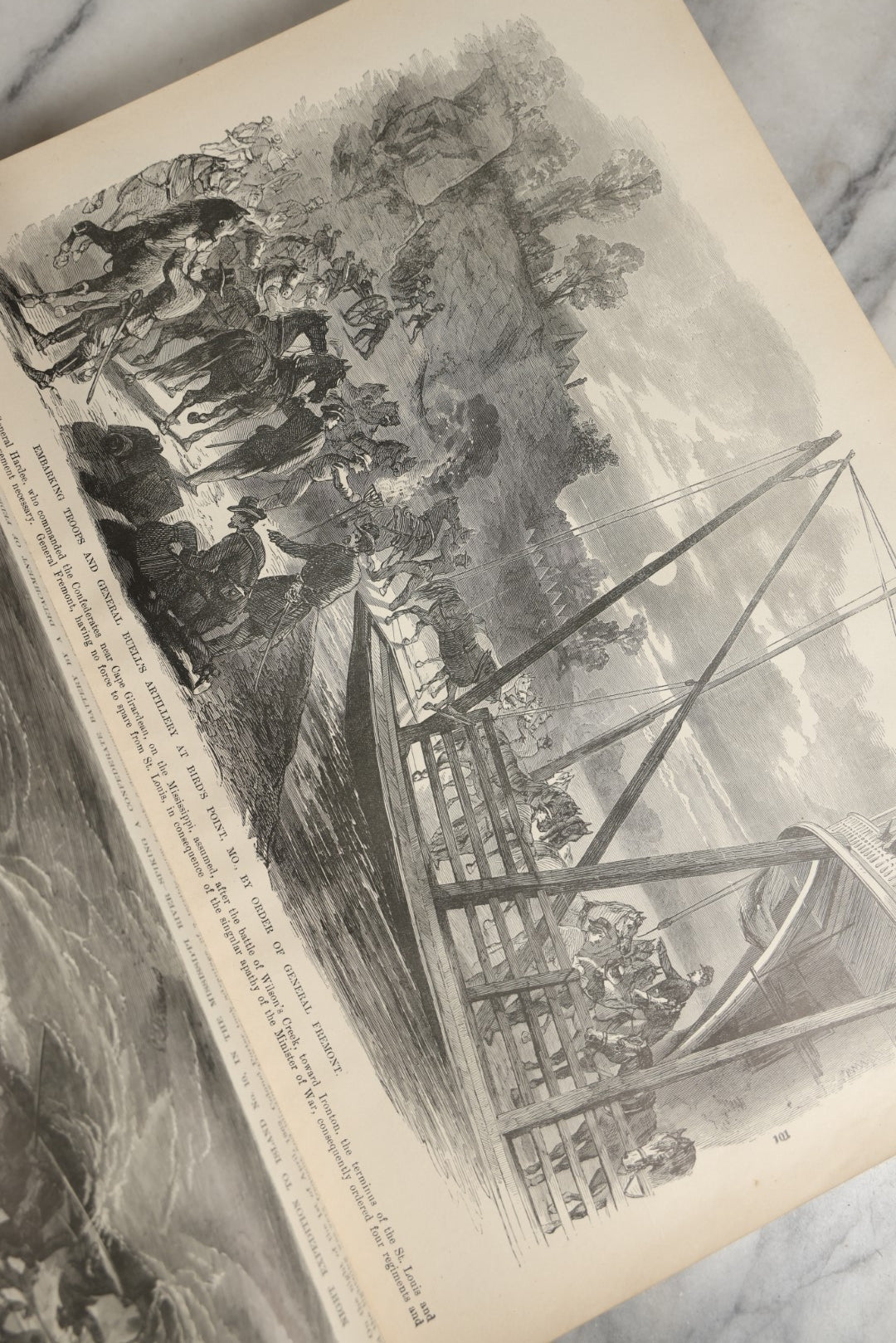 Lot 053 - "Frank Leslie's Illustrated History Of The Civil War" Antique Book, Published By Mrs. Frank Leslie Publishers, 1895, Note Heavy Binding Wear, Loose And Damaged Pages