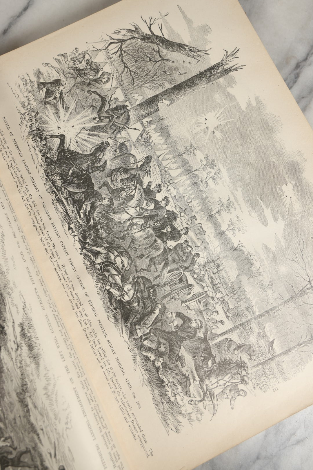 Lot 053 - "Frank Leslie's Illustrated History Of The Civil War" Antique Book, Published By Mrs. Frank Leslie Publishers, 1895, Note Heavy Binding Wear, Loose And Damaged Pages