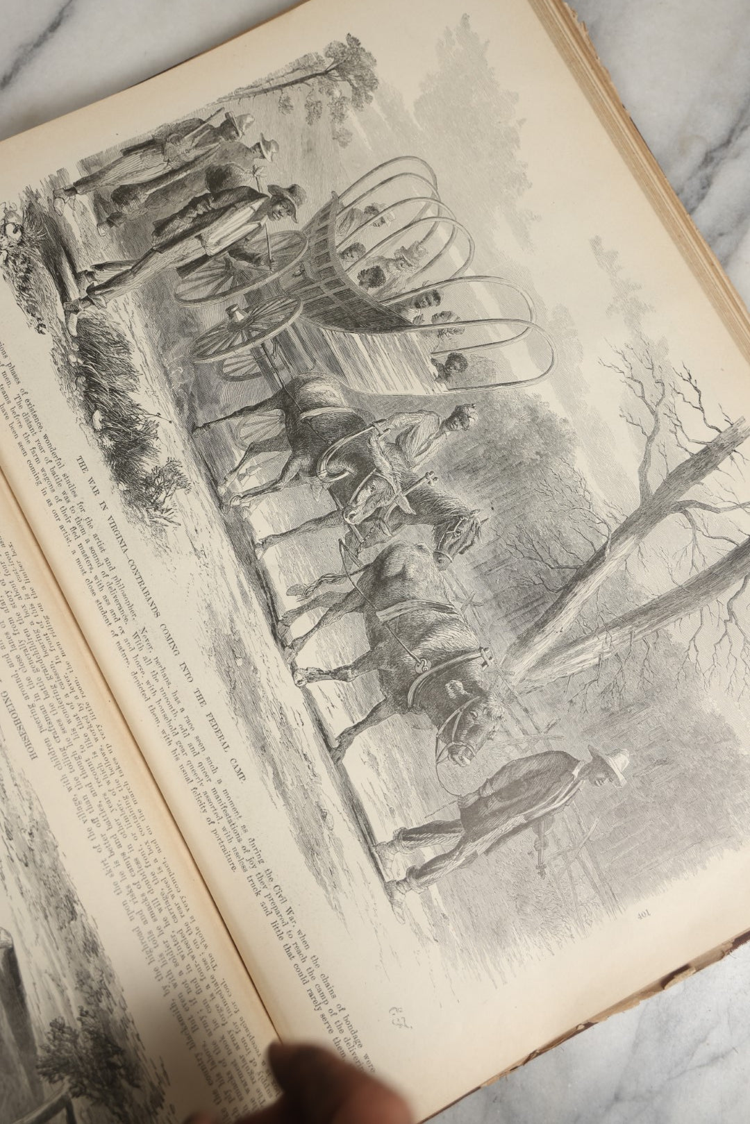 Lot 053 - "Frank Leslie's Illustrated History Of The Civil War" Antique Book, Published By Mrs. Frank Leslie Publishers, 1895, Note Heavy Binding Wear, Loose And Damaged Pages