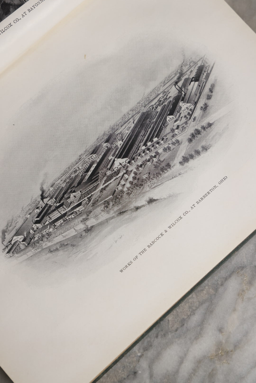 Lot 054 - "Marine Steam: Forged Steel Water-Tube Marine Boilers" Antique Advertising Book From The Babcock & Wilcox Company, New York And London, Second Edition, 1914, With Many Photos Of Ships