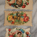 Lot 059 - Trio Of Antique Historical, Political Calling Cards, Featuring President And Mrs. Cleveland And General Logan, Note Separation