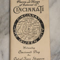 Lot 073 - Single Ephemera Piece, Places And Things Of Interest In Cincinnati, Ohio, The Queen City