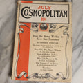 Lot 074 - Single Ephemera Piece, Antique Cosmopolitan Magazine From July 1906, Featuring Many Stories And Photos Of The San Francisco Earthquake