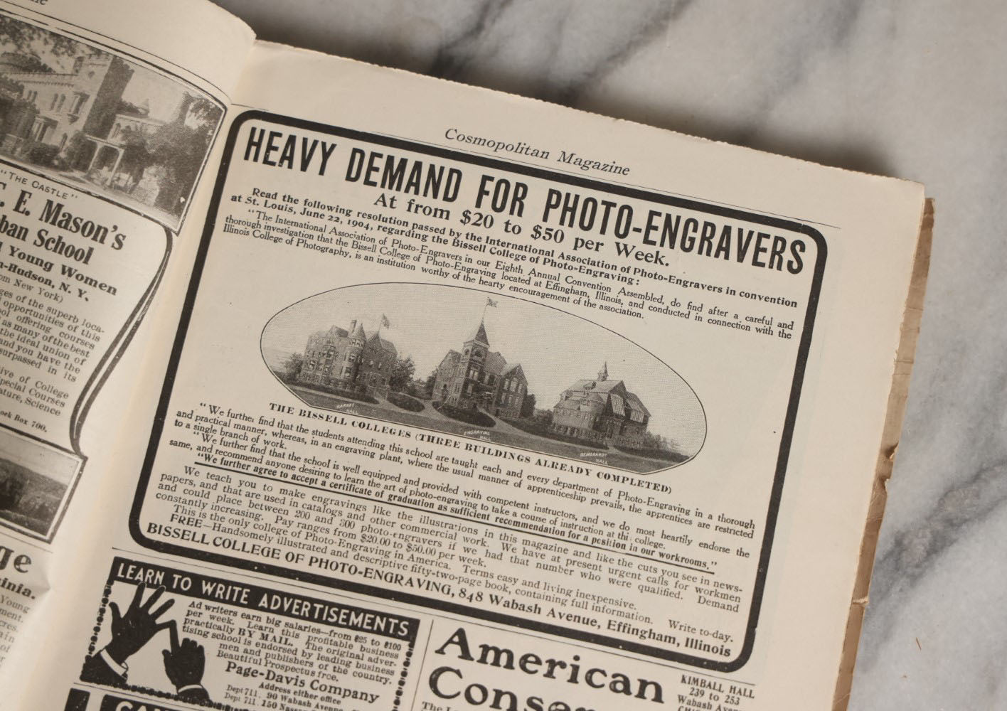 Lot 074 - Single Ephemera Piece, Antique Cosmopolitan Magazine From July 1906, Featuring Many Stories And Photos Of The San Francisco Earthquake