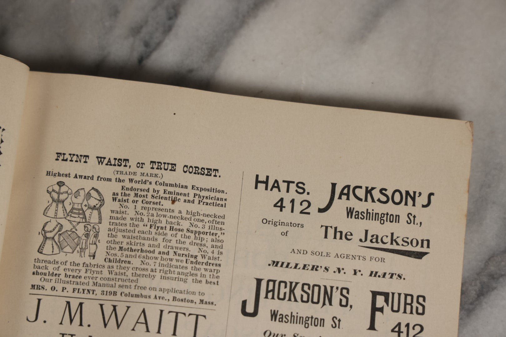 Lot 075 - Single Ephemera Piece, The Bostonian Magazine, Christmas Number 1895, Volume 3 Number 3,  With Various Stories, Advertisements