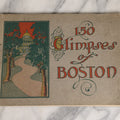 Lot 076 - Single Ephemera Piece, 150 Glimpses Of Boston, Cambridge, Lexington, And Concord, Reproduced From The Latest Photographs, Published 1903, South Station