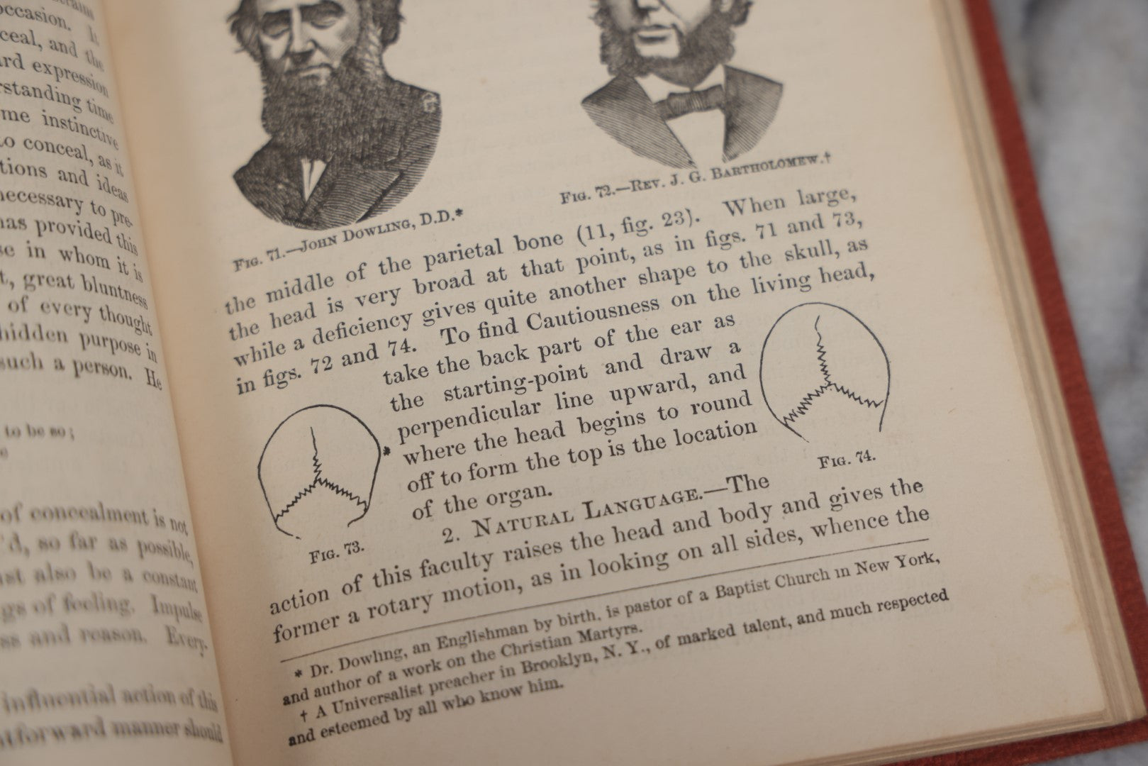 Lot 011 - "How To Read Character: A New Illustrated Hand-Book Of Phrenology And Physiognomy" Antique Book By Samuel R. Wells, Published 1877