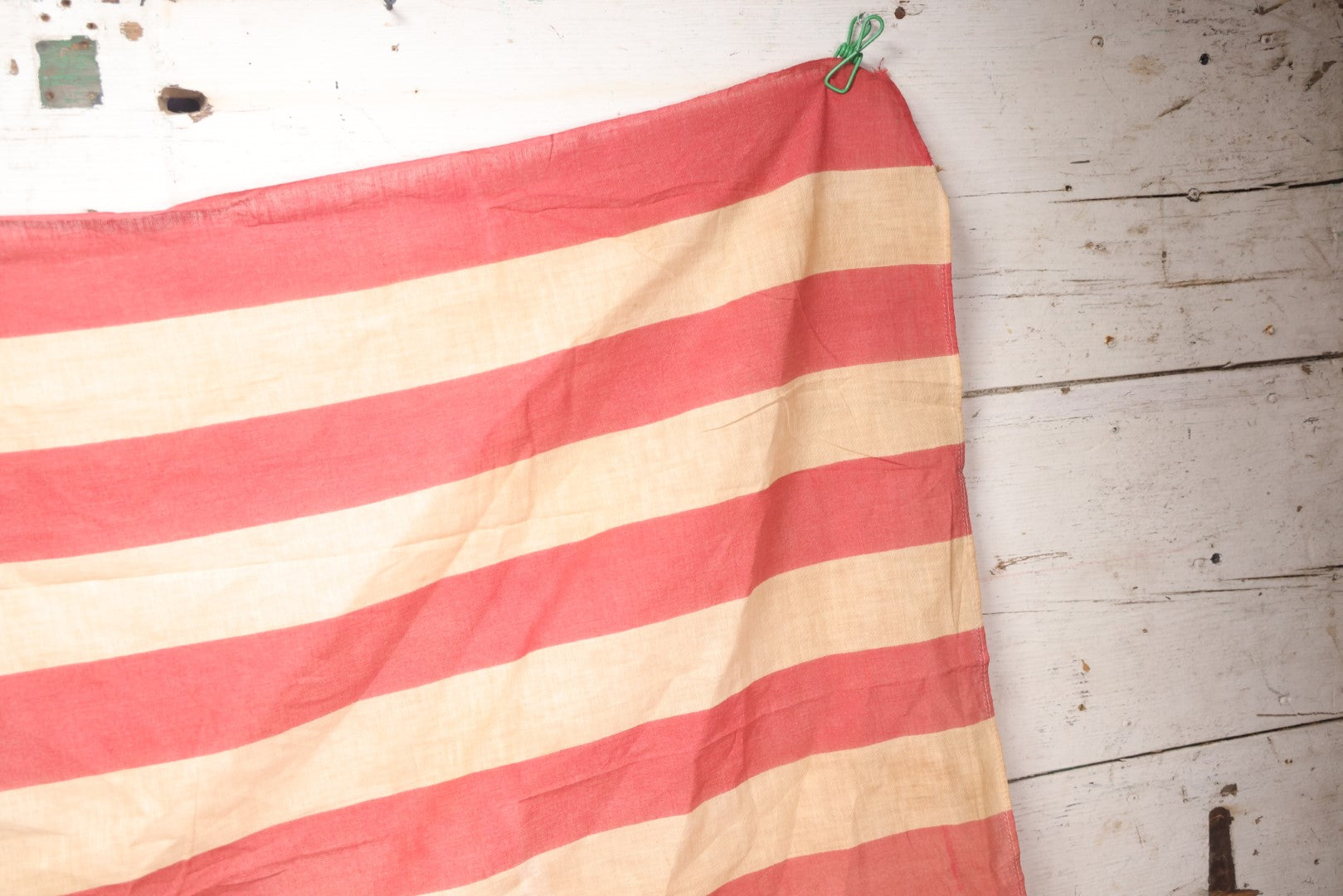 Lot 015 - Vintage 50-Star U.S. American Flag With Grommets, Approximately 3' x 5', No Maker's Mark, Circa 1960s