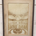 Lot 020 - Antique Framed Photo Of The Public Reading Room, Congressional Library, Washington, D.C., Circa 1897
