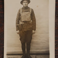 Lot 063 - Antique Real Photo Postcard R.P.P.C. Of A Doughboy, Likely World War One Soldier, In Uniform