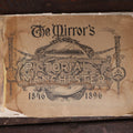 Lot 072 - Antique Manchester, New Hampshire Photograph Book, "The Mirror's Pictorial Manchester, 1846-1896" 50 Years Since Incorporation, By The John B. Clarke Co., Publishers, Note Heavy Wear