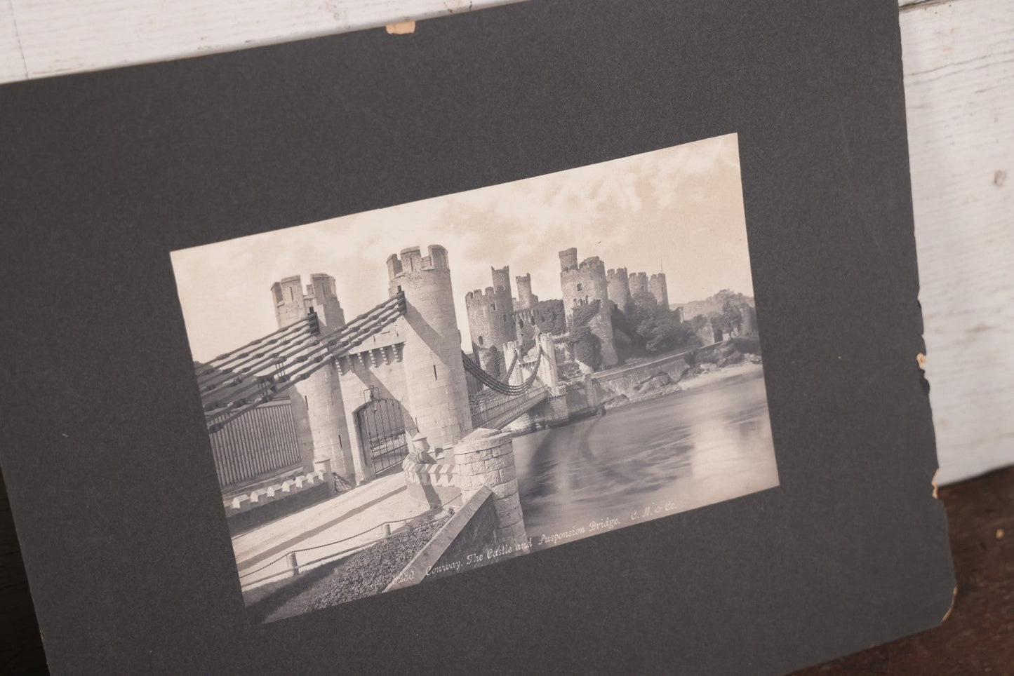 Lot 077 - Grouping Of Eight Antique Boarded European Photographs, Castles, Architecture, Interiors, England, Wales, Hawarden Castle, Etc