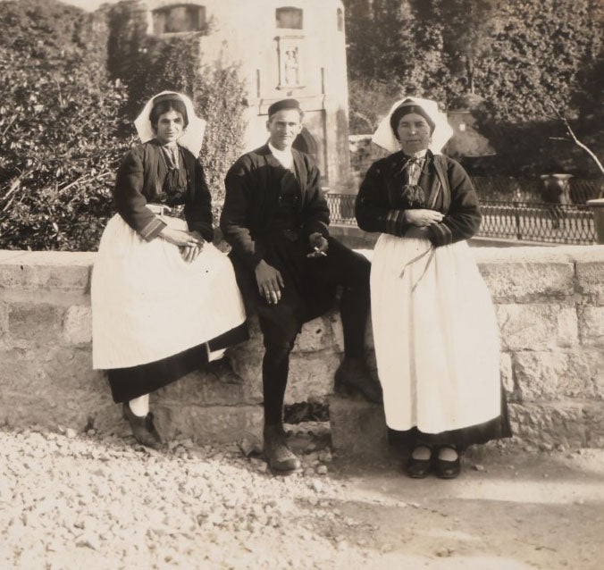 Lot 080 - Antique Large Format Photo European Photo Album, Consisting Of Dozens Of Photographs, Mostly Of Ragusa (Dubrovnik, Croatia), Serbia, Yugoslavia, Etc.