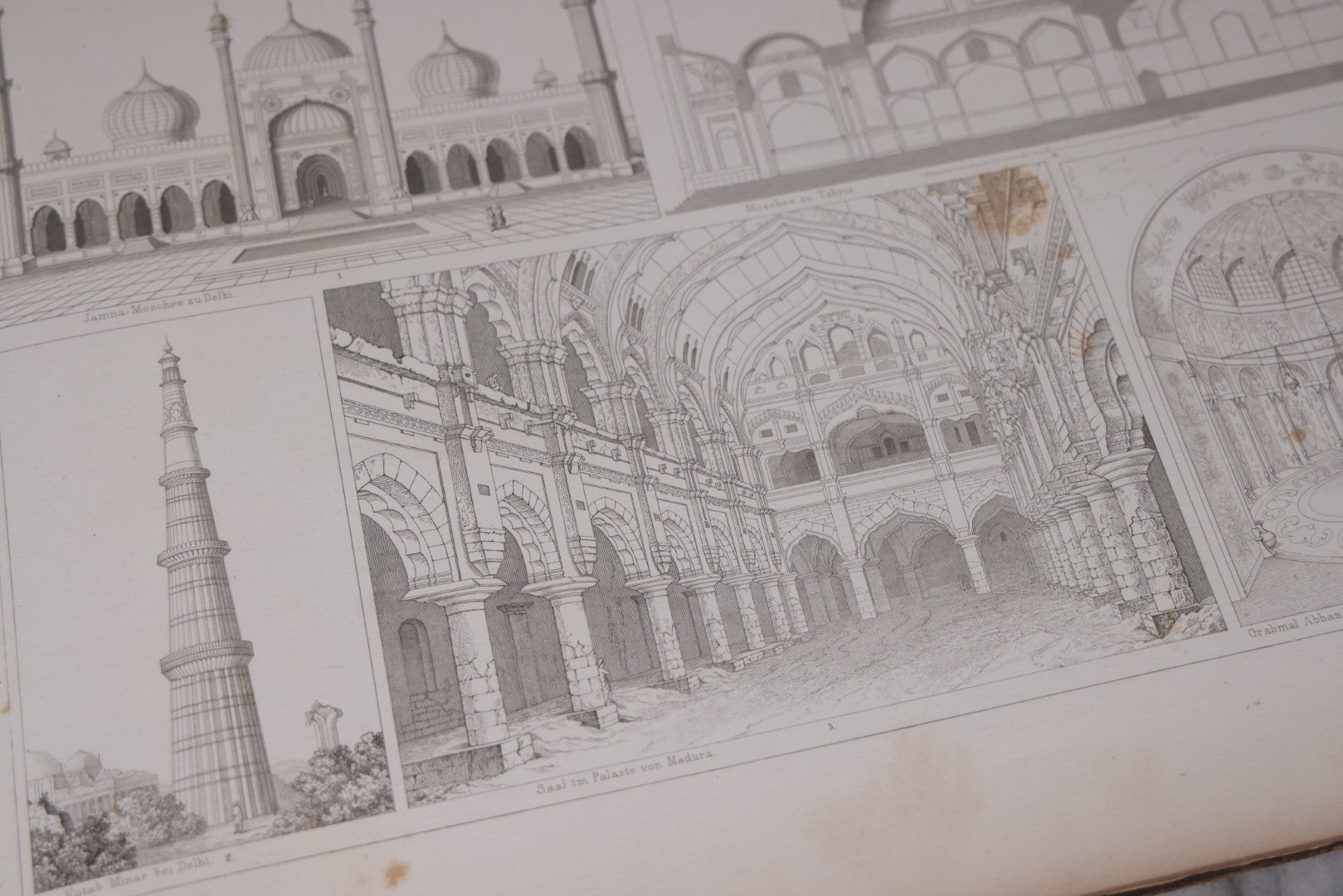 Lot 083 - "Monuments Of Art Showing Its Development From The Earliest Artistic Attempts To The Present Period" Antique Two Volume Book Set With Illustrations, Published By Theo. Stroefer, Circa 1880s