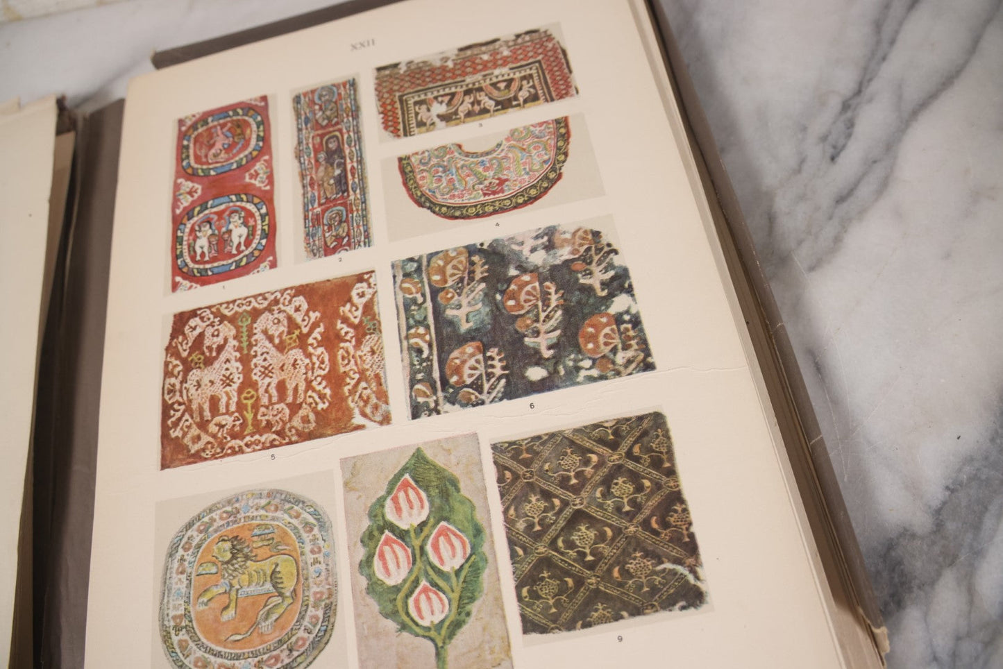 Lot 084 - "Encyclopédie De L'Ornement" Antique Folio Collection Book Of Colored Art Plates From Different Cultures