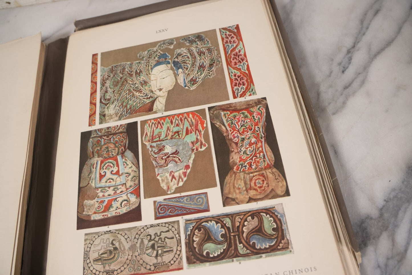 Lot 084 - "Encyclopédie De L'Ornement" Antique Folio Collection Book Of Colored Art Plates From Different Cultures