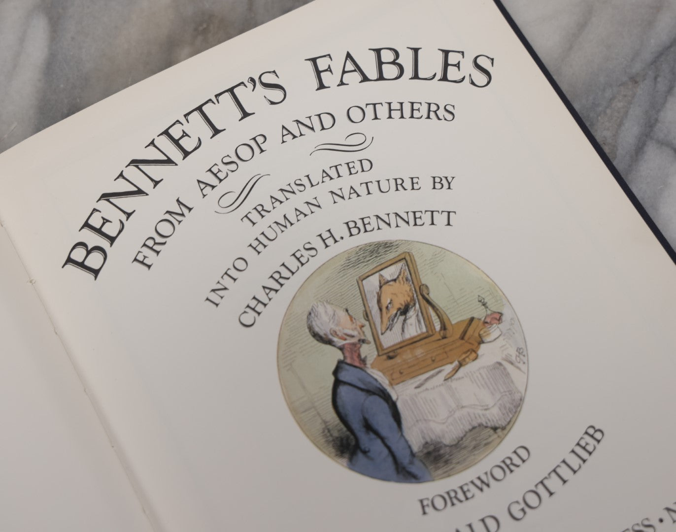 Lot 094 - "Bennett's Fables From Aesop And Others" Translated By Charles H. Bennett, Heavily Illustrated, The Viking Press, 1978